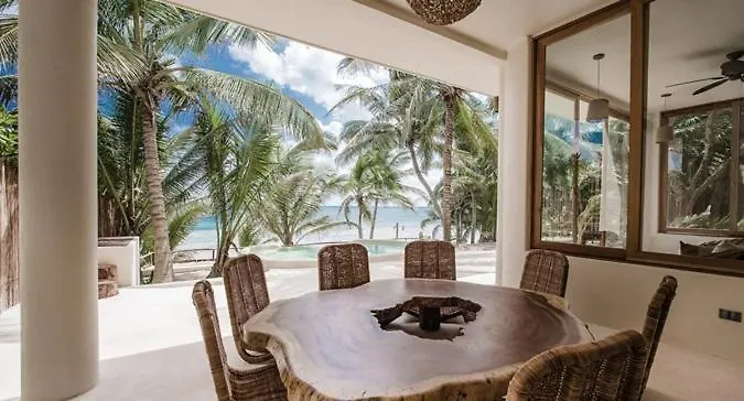 Beachfront Villas In Tulum Beach- Best Location!